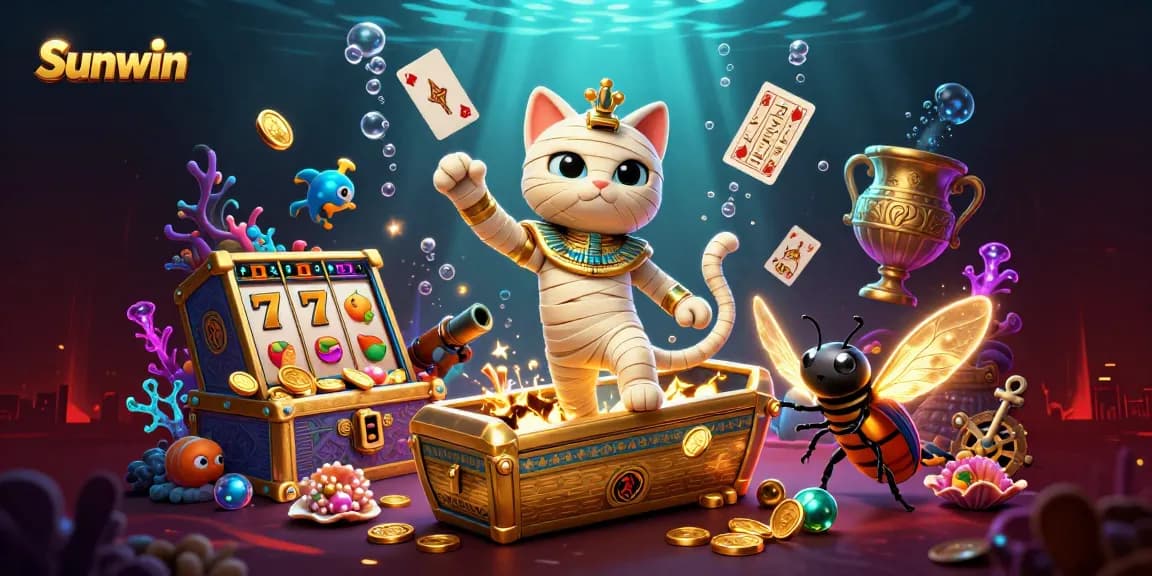 Sunwin offers mesmerizing online casino experience with vibrant 3D elements and thrilling gameplay.