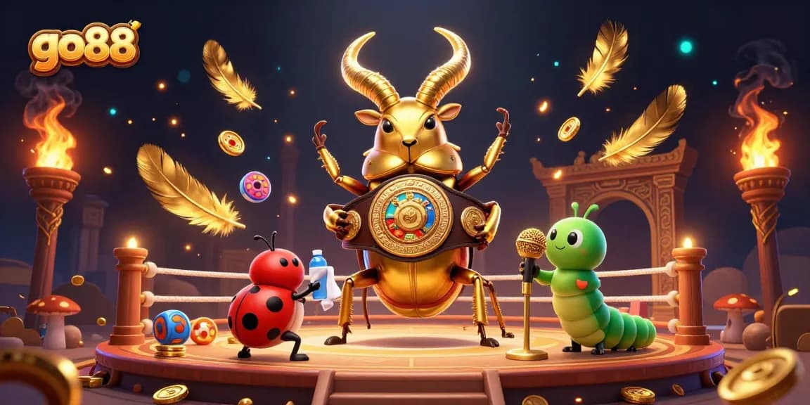 Experience go88’s thrilling casino atmosphere with cinematic 3D characters and vibrant gambling elements.