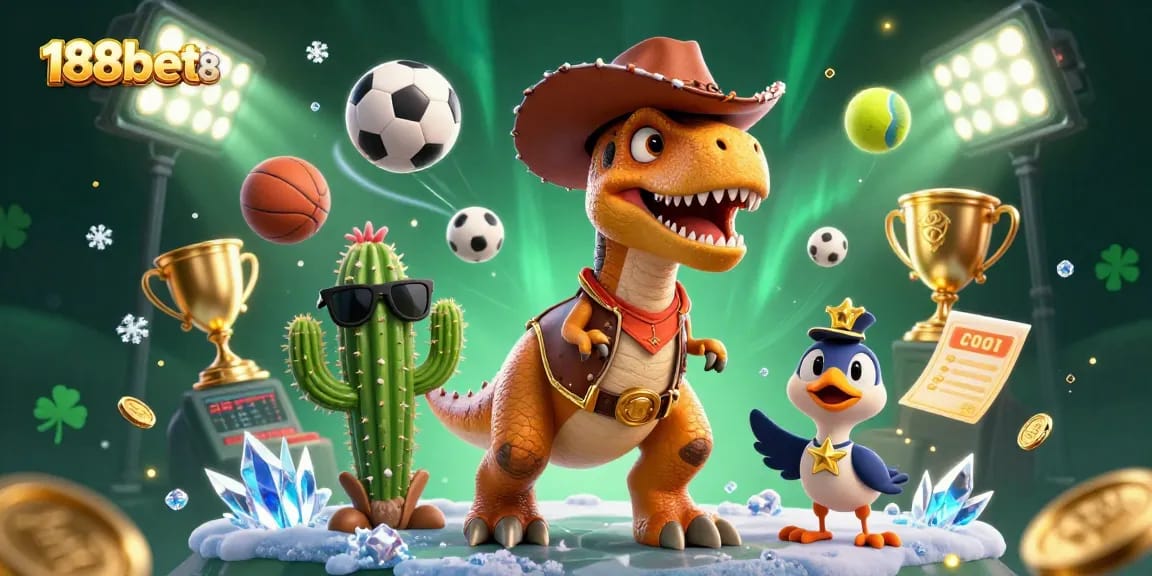 Experience the excitement of 188bet88 with vibrant characters and dynamic casino elements.