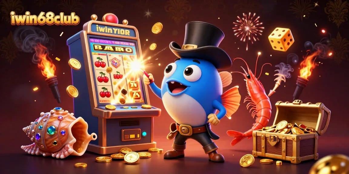 Catch massive jackpots with iwin68club's thrilling gaming action featuring glamorous characters and exciting casino elements.