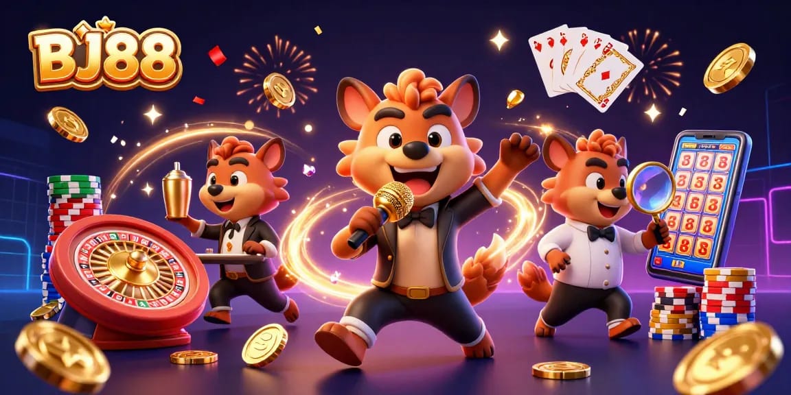 Engage with BJ88 at the lively casino where hyenas entertain while winning big!