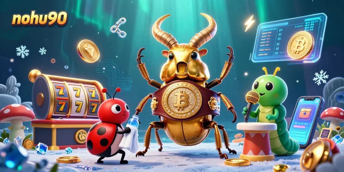 Engage in thrilling gameplay at nohu90 with vibrant slot game action featuring unique characters.