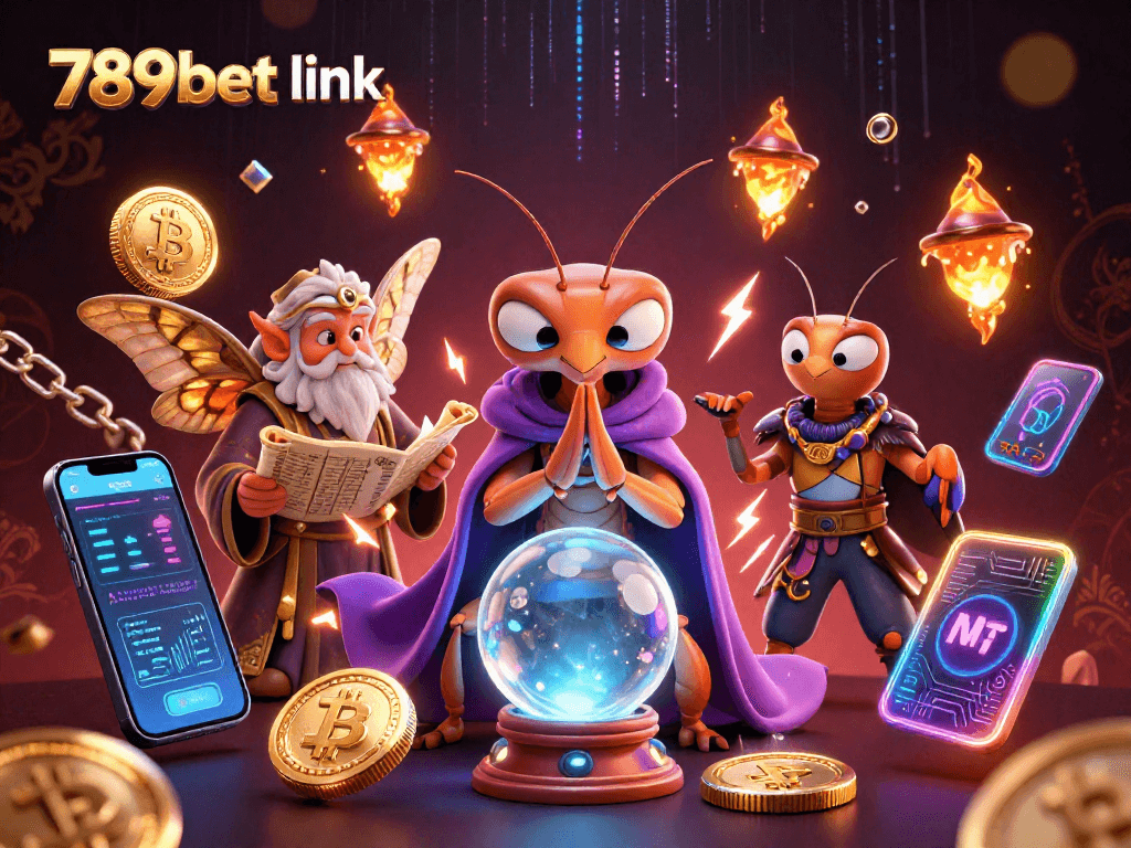 Experience the thrill of betting with 789bet link, amid fantastical gambling elements.