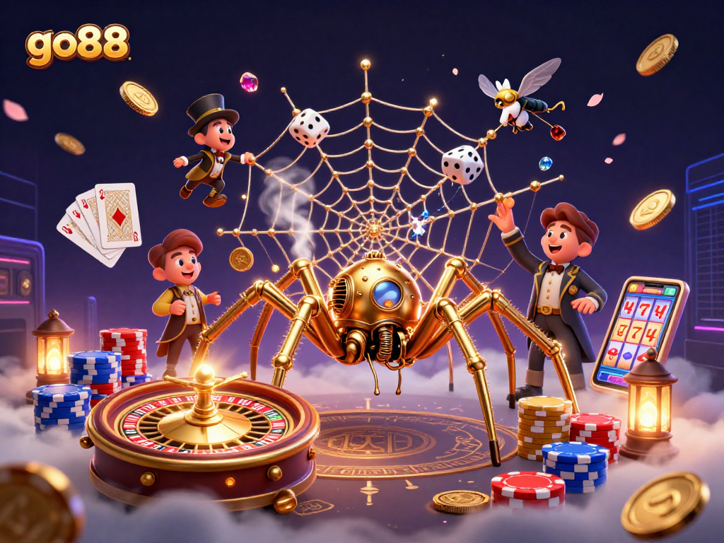 Spin the roulette and catch a lucky win at go88's vibrant casino web scene