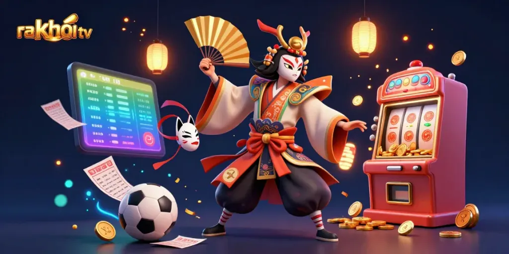 Experience ra khơi tv's vibrant sports betting scene with dynamic characters and explosive winnings.
