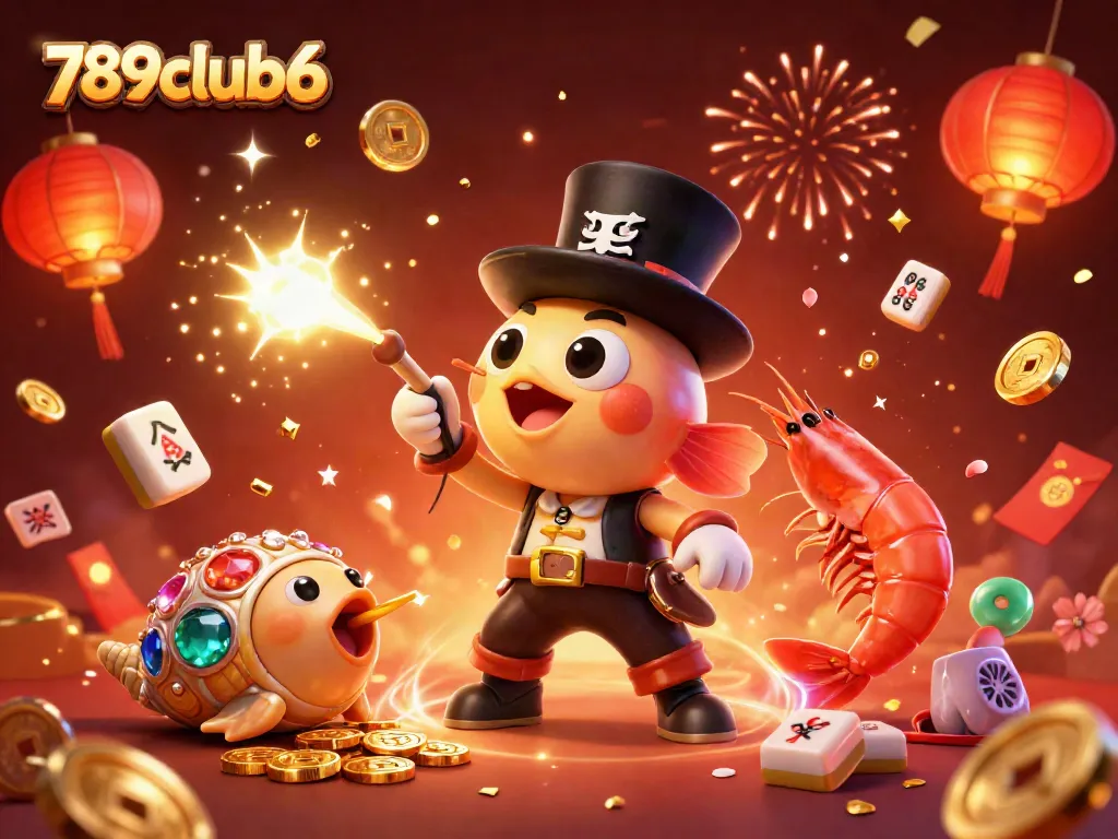 Engage with 789club6's thrilling underwater casino scene featuring vibrant treasures and fun characters.