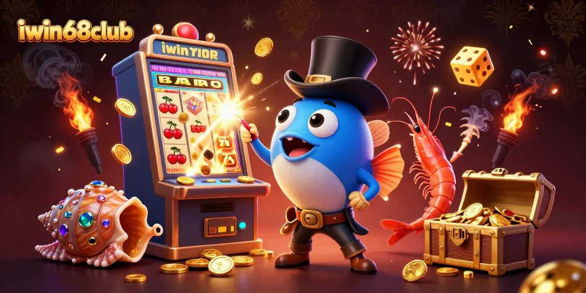 Catch massive jackpots with iwin68club's thrilling gaming action featuring glamorous characters and exciting casino elements.