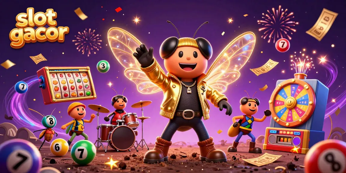 Slot gacor dengan cicada rock star dan elemen permainan kasino yang menakjubkan.