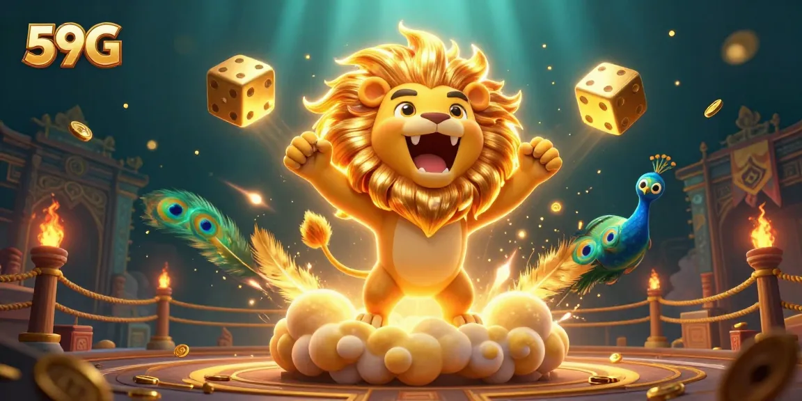 Experience thrilling wins with 59G, a vibrant online casino showcasing dynamic characters and rich gaming elements.